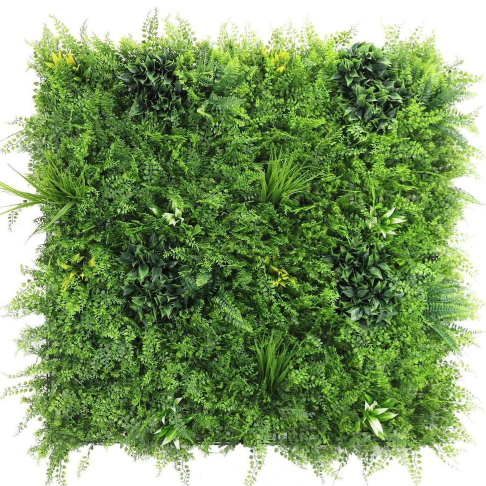 Fern plant wall/ flame retardant
