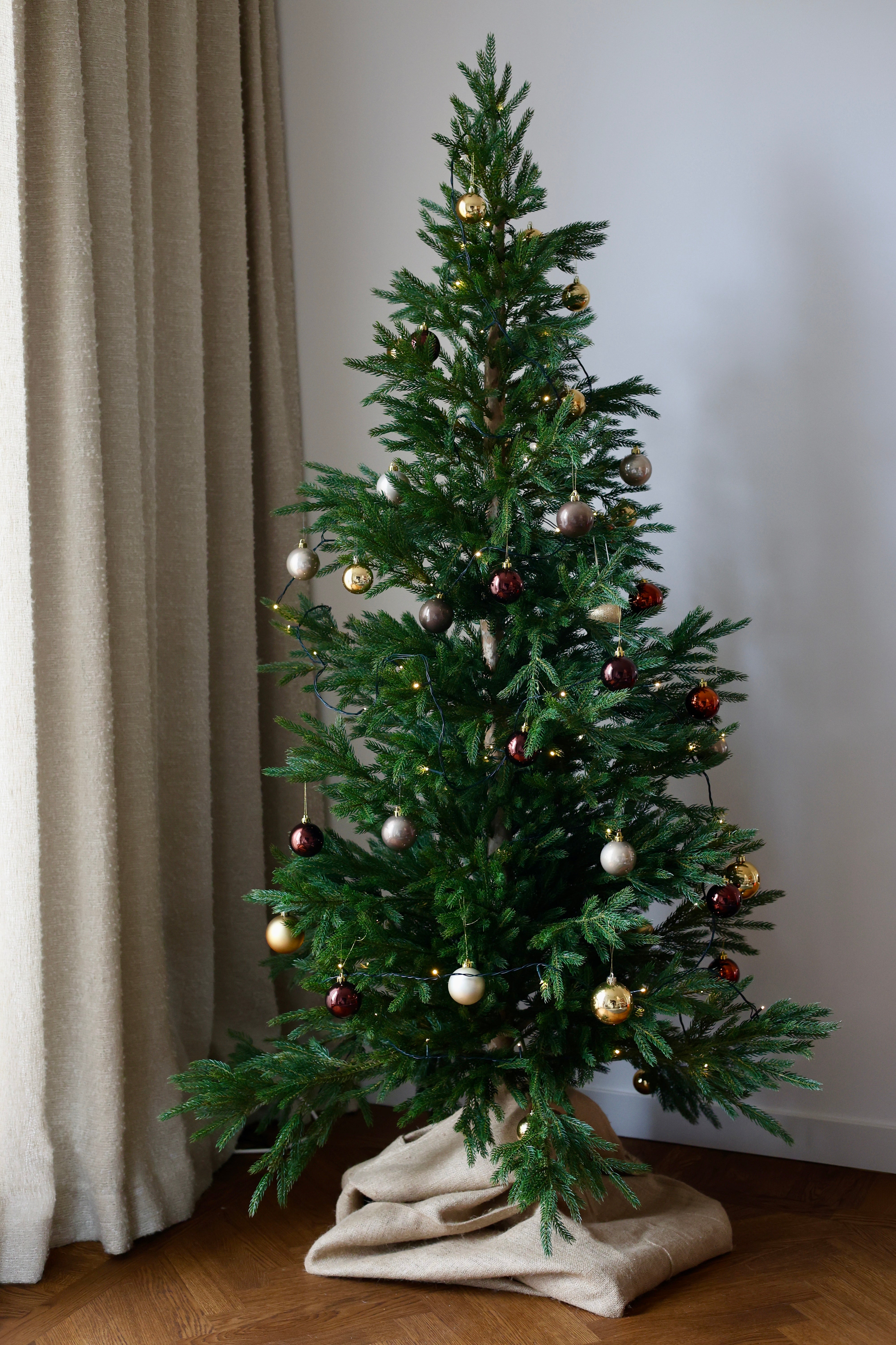 Julgran äkta stam 150-210 cm