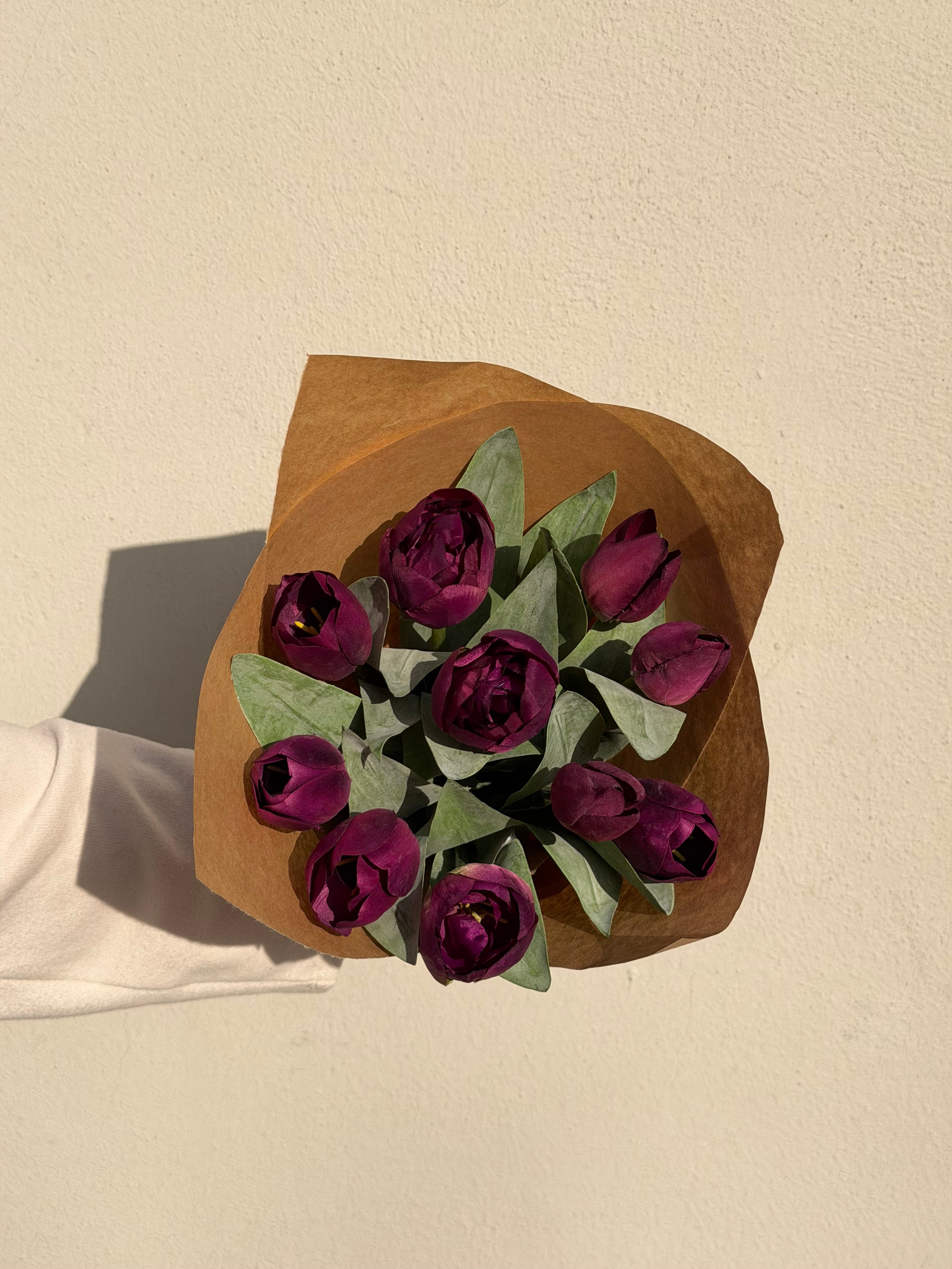 Tulpan Mörklila 36 cm