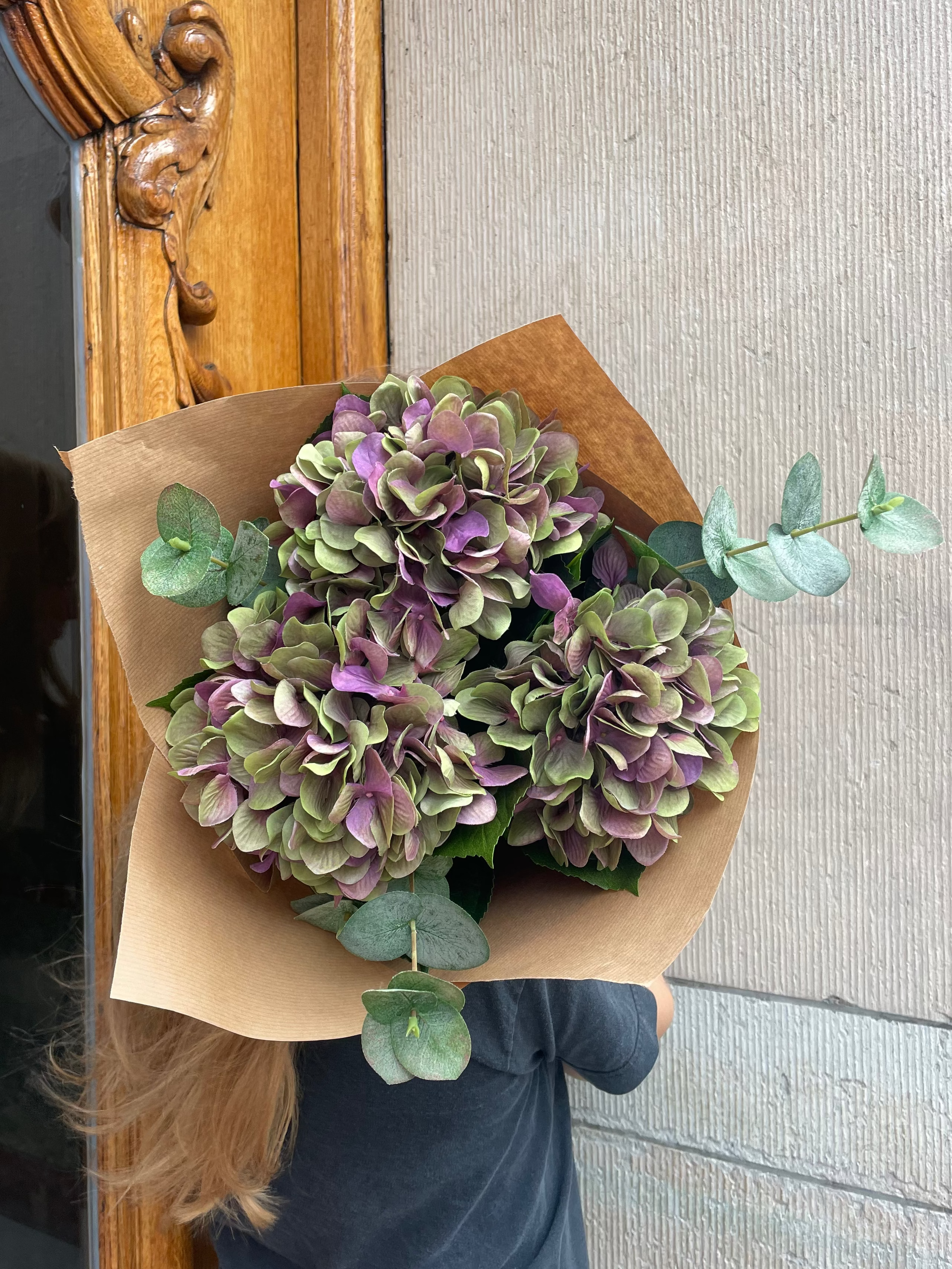 Hortensiabukett Liten - Lila