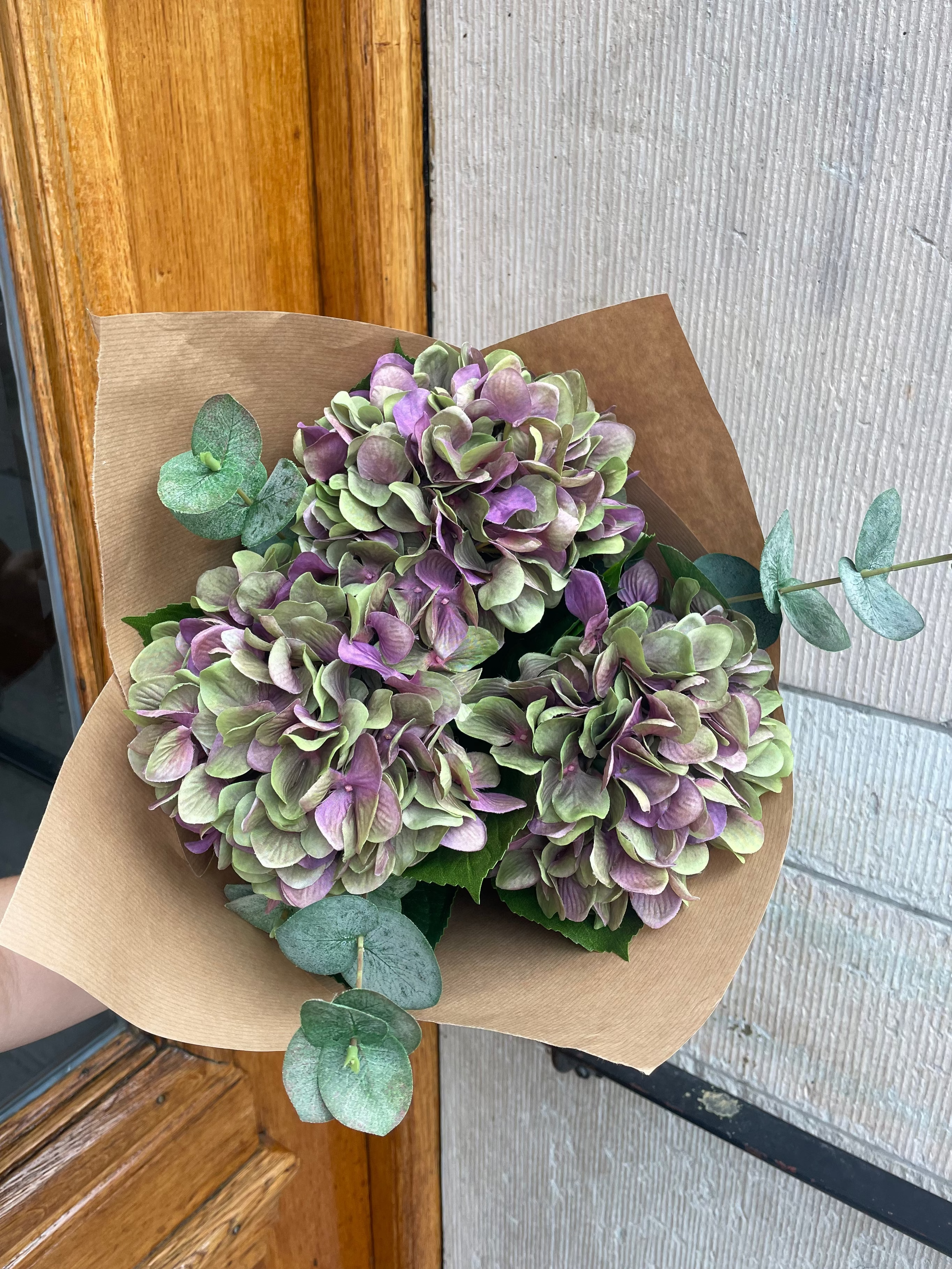Hortensiabukett Liten - Lila