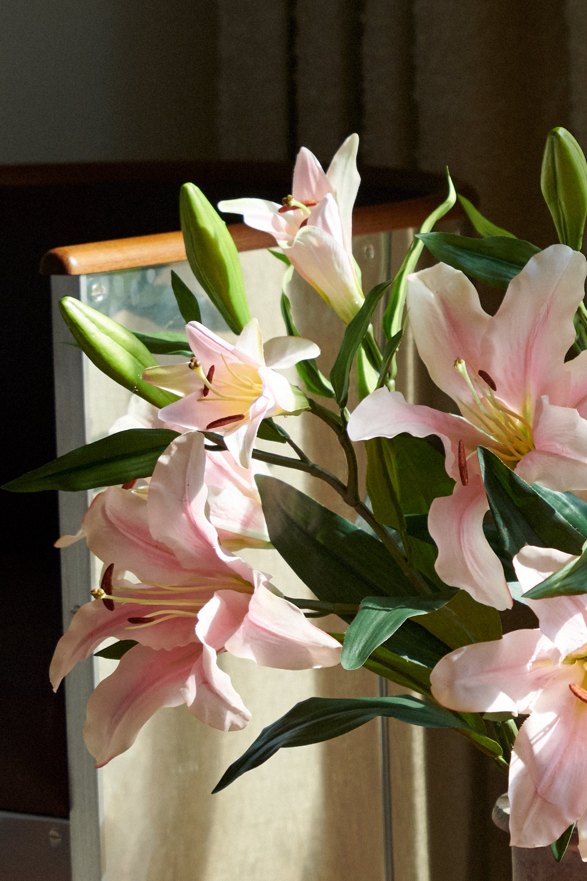 Lilja Ljusrosa, 70 cm