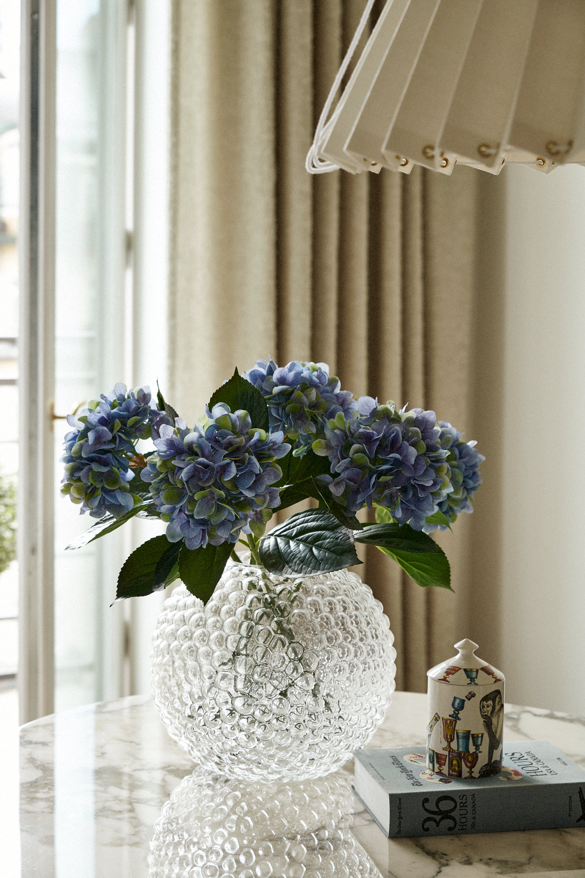 Hydrangea Blue, 65 cm